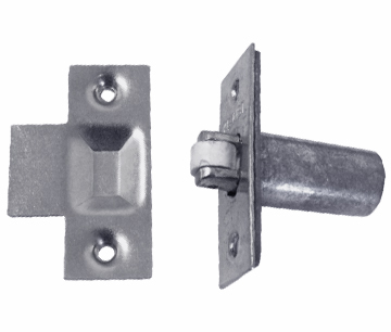 Roller Ball Latch Nickel Plated